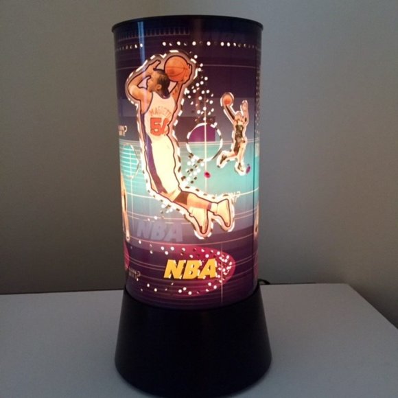 NBA Revolving Lamp/Nightlight - Picture 4 of 7